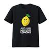 Just a Girl Who Loves Lemons T Shirt Vintage Washed Breathable Soft Unisex Streetwear Casual Versatile Homme Comfortable
