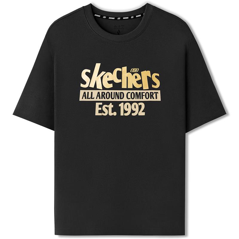 Skechers Unisex Short Sleeve Casual T-Shirt M