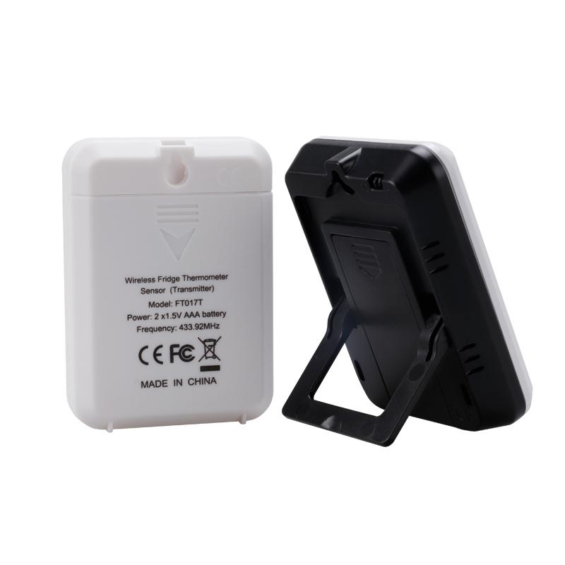 Termómetro Higrómetro Inalámbrico Habitación Bebé Pantalla LCD Digital Monitor de Temperatura y Humedad Estación Meteorológica Interior Exterior Sensor -40C