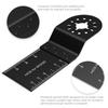 10/12/20PCS Oscillating Saw Blade Multi Tool Blades Quick Release Saw Blade Renovator Cutter Blade For Wood Plastic Cutting