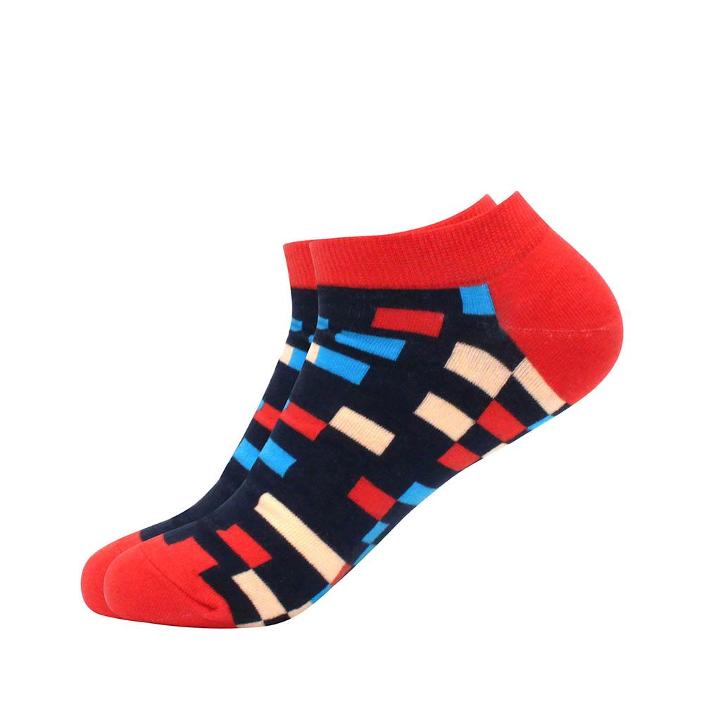 Men's Socks Invisible Short Summer Socks Quality Business Casual spring Color Combed cotton diamond astronaut Boat Socks