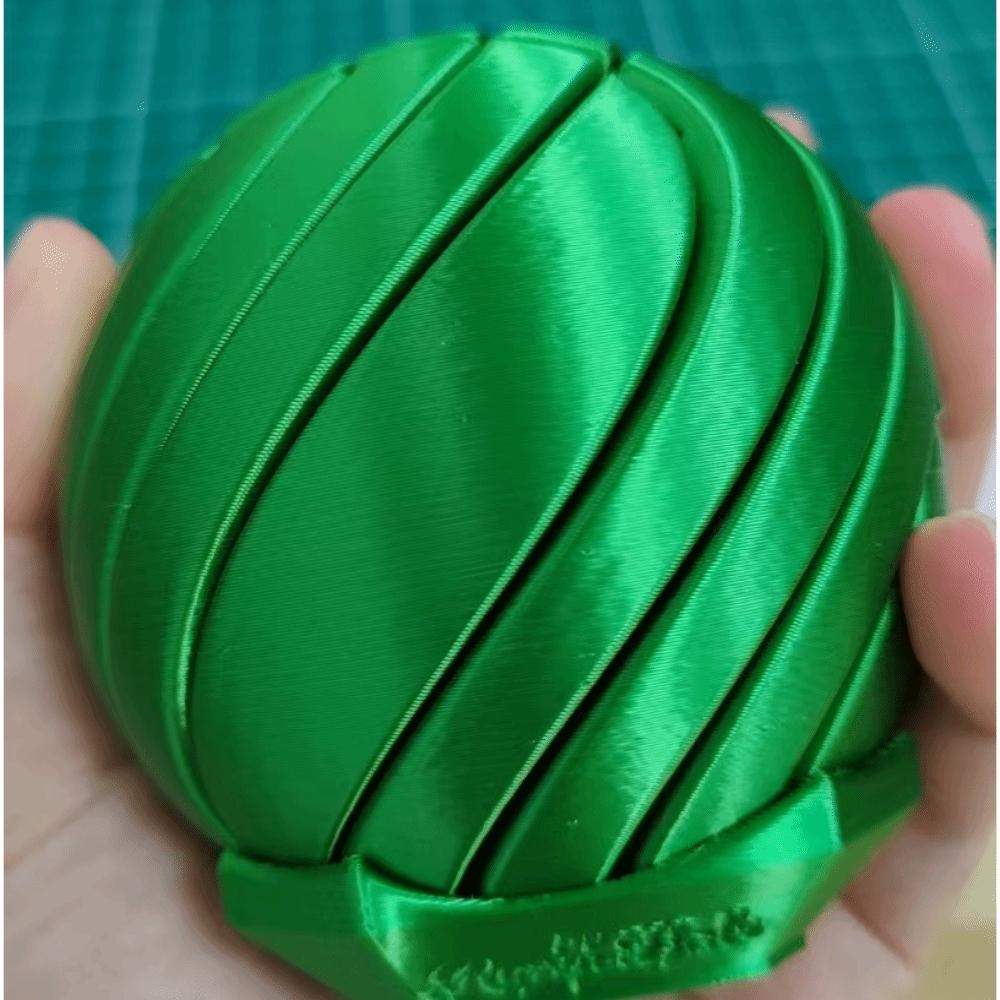 Sphere Shape 3D Printed Gear Ball Stress Relief Twistsphere Fidget Toy Gear Sphere Fidget  for Kids