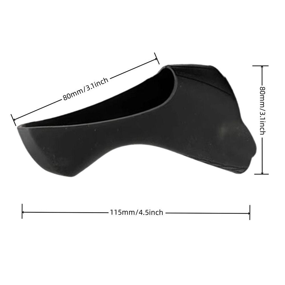 Black Brake Lever Bracket Cover Anti-Slip Bike Handle Sleeves Protector  for Sora R3000 3030