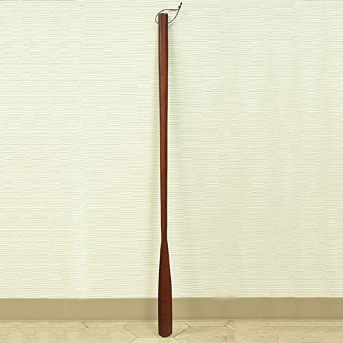 Long wooden shoehorn with stand, Kojiro brown, shoehorn with stand