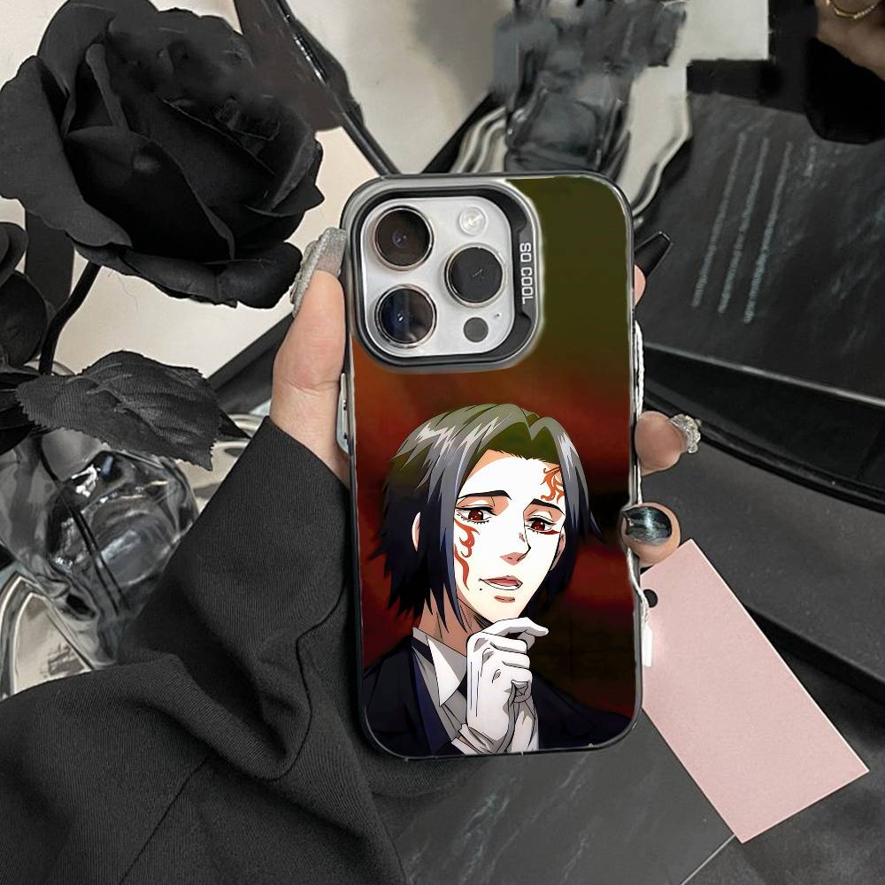 D-Record of Ragnarok Anime Phone Case For iPhone 17,16,15,14,13,12,Pro MAX Black Matte Shockproof Cover