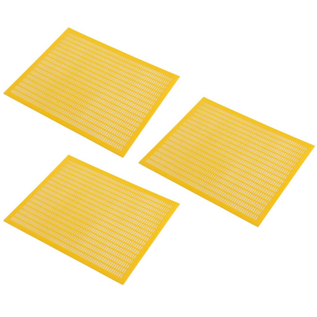 3pcs Plastic Bee Queen Protect Excluder Trapping Grid Net Tool Beekeeping Separated Bee Queen Board