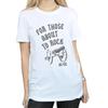 AC/DC Womens/Ladies For Those About To Rock Cannon Cotton Boyfriend T-Shirt