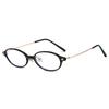 Anti-Blue Flat Glasses Metal Retro Glasses Frame Personalized Myopia Glasses Frame Glasses