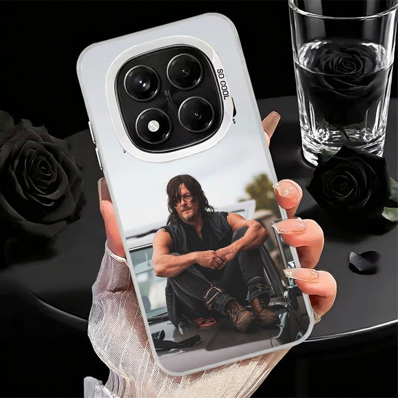 

The Walking Dead Daryl Dixon Soft Phone Case for Xiaomi Redmi Note 13 14 15 Pro Plus 12S 12 11S 11 11T 10S 10 Shockproof Cover B Redmi Note 14 4G
