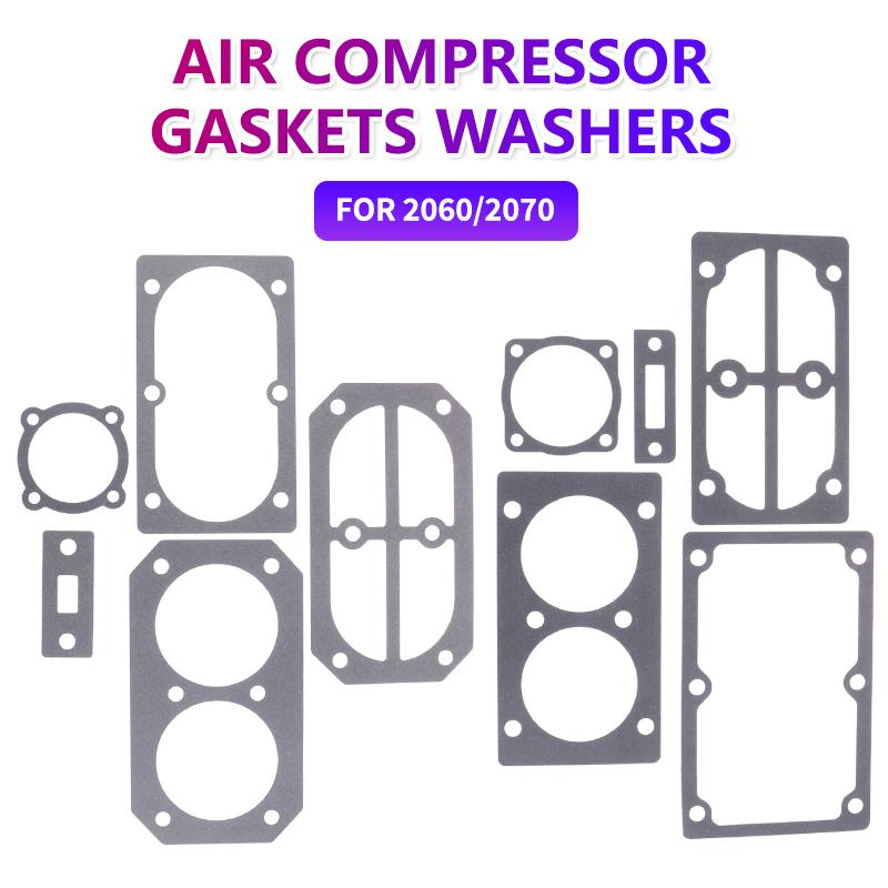 Kit Completo Guarnizioni e Rondelle per Compressore d'Aria 2060 2070 Guarnizioni Efficienti per Fai da Te Domestico e Riparazioni Industriali