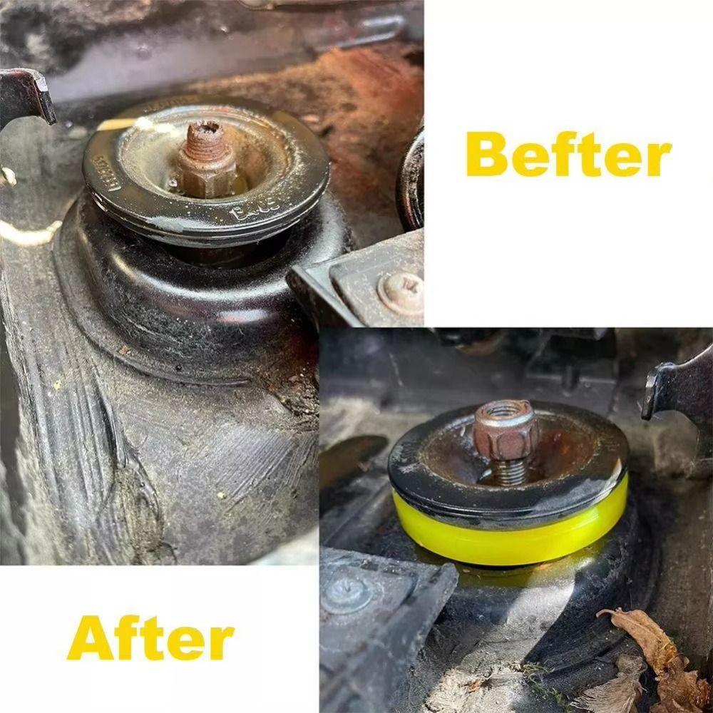 4Pcs Rubber Shock Absorber Gasket 8cm Bushing Dampers Car Silence Pad  Vehicle Maintenance