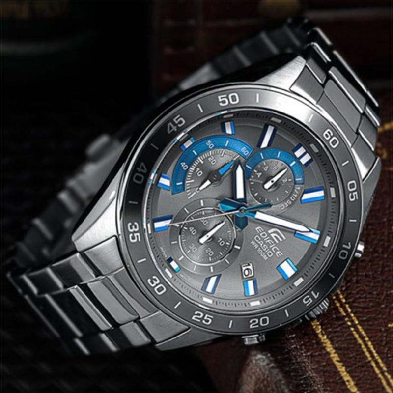 Casio Men EDIFICE Blue Watch EFV-550GY-8A EFV-550GY-8A