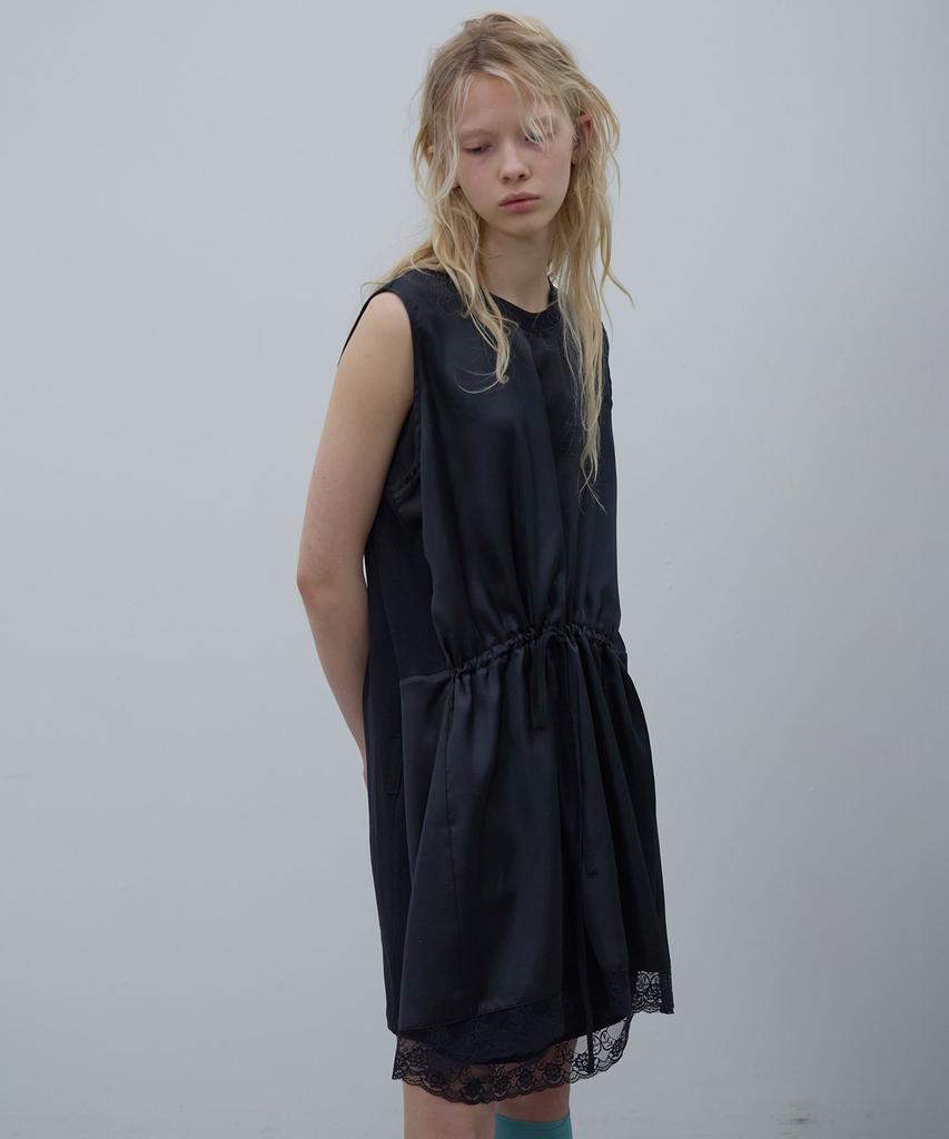 Lcdc Tm Drawstring Gathered Dress (Black)