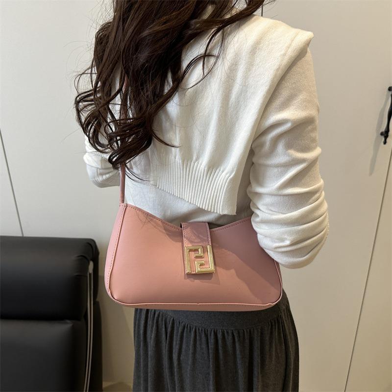 New High-end Texture Popular Simple and Versatile Women's Portable Commuter Bag High-value Messenger Bag Women