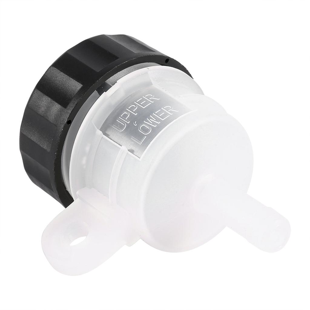 Motorcycle Foot Rear Brake Master Cylinder Tank Oil Cup Fluid Bottle Reservoir