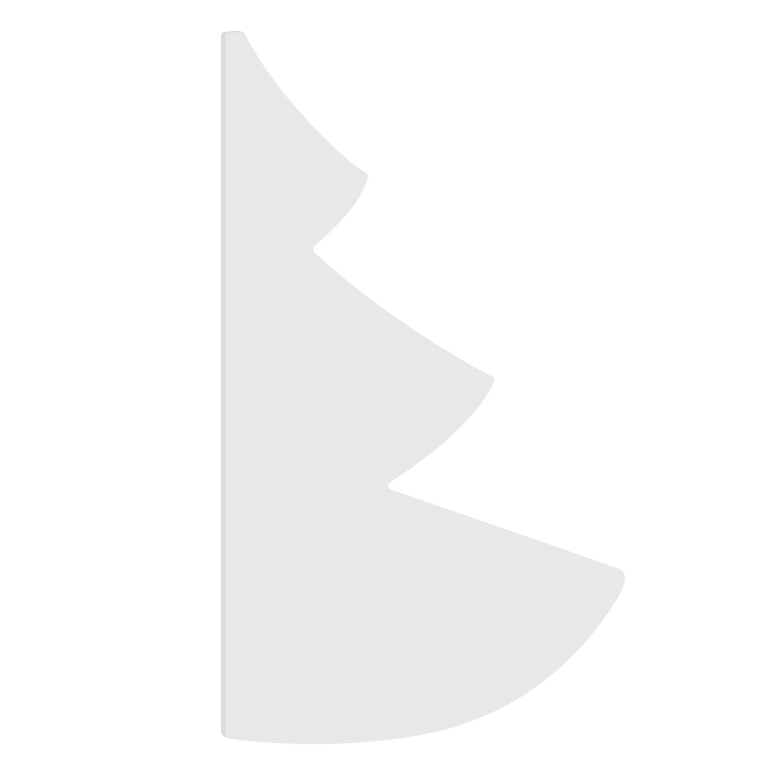 Hand-made Xmas Tree Quilting Templates Plastic Quilting Template Ruler Professional DIY Sewing Tools 8 inch