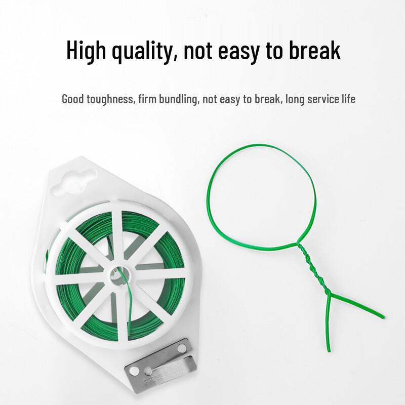 Gardening Tie Wire with Built-in Cutter