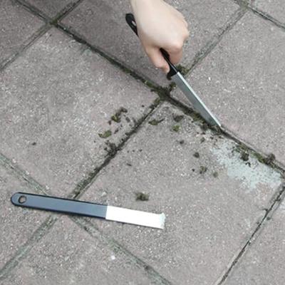 1/2 Pièces Outil de Dépose de Pavés avec Rainures Micro-Dentées Poignée en Caoutchouc Antidérapant Pelouse Jardin Patio Brique Bloc Remplacement Extracteur de Pavés