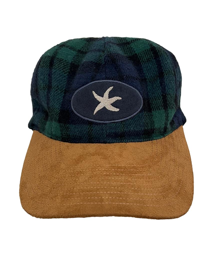 THE COLDEST MOMENT Tcm Check Logo Cap (Green)