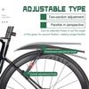 Bicycle Mudguard Adjustable Gravel Road Bike Mudguard Quick Release Road Bike Rear Front Fender Universal Mudguard Bike Parts