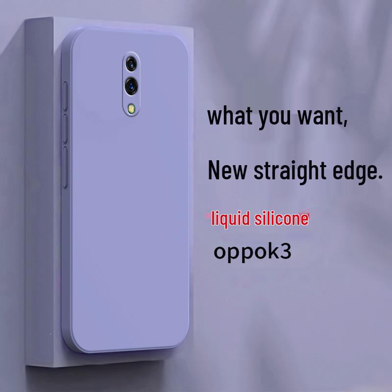 OPPO K3 Liquid Silicone Phone Case, Full Edge Protection, New Model