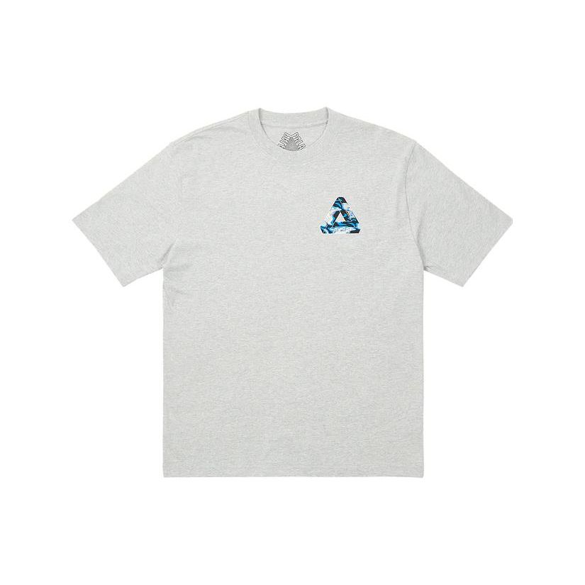 

Palace Jungle Camo Tri-Ferg T-Shirt Grey Marl Unisex Tops P24TS119 L