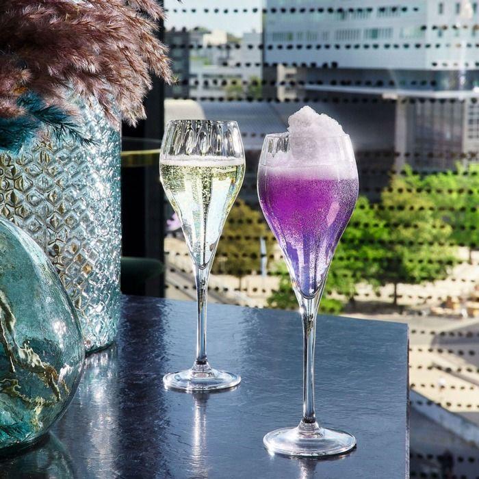 6 Flûtes À Champagne 16 Cl Symétrie - Chef&Sommelier