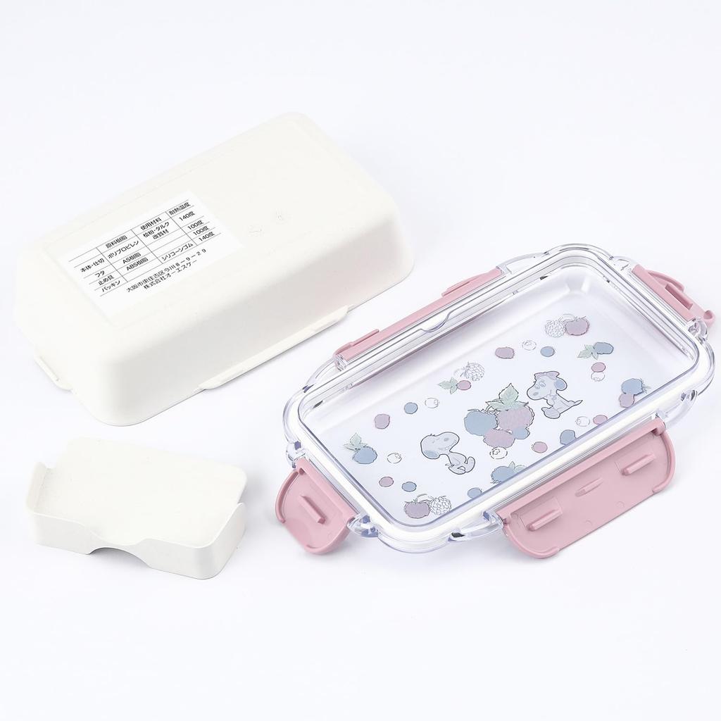 Peanuts Fancy Lunch Box PCD 500 [Pink]