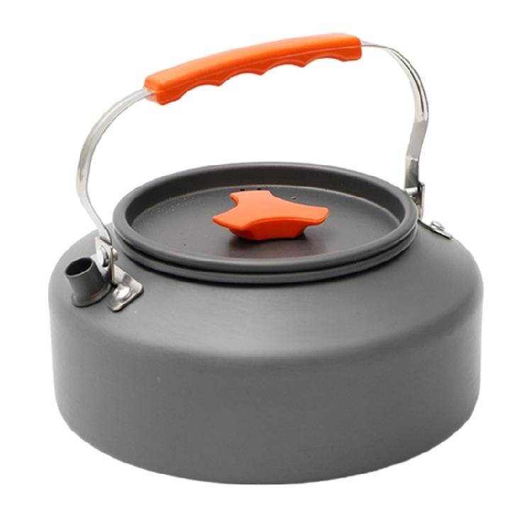 Outdoor Camping Coffee and Teas Kettle Portable Teapot Aluminum Camp Teas Coffee Pots Water Boilers for Picnics