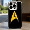 S-Star T-Trek Ships  White Shockproof Phone Case For iPhone 16,15,14,13,12,11,Pro,XS,Max,Plus,Mini,SE