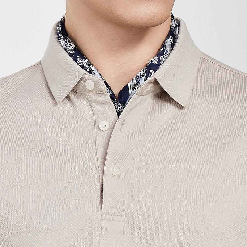 Antonio Men's Silk Blend Lightweight Summer Polo Shirt