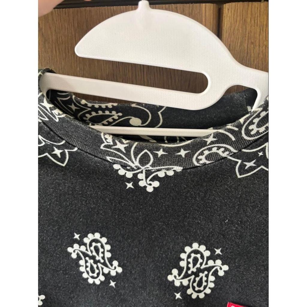 Used Supreme Bandana Pattern Small Logo T-shirt, Size S