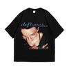 Deftones Unisex Černé Bavlněné Tričko Vintage Streetwear Ležérní