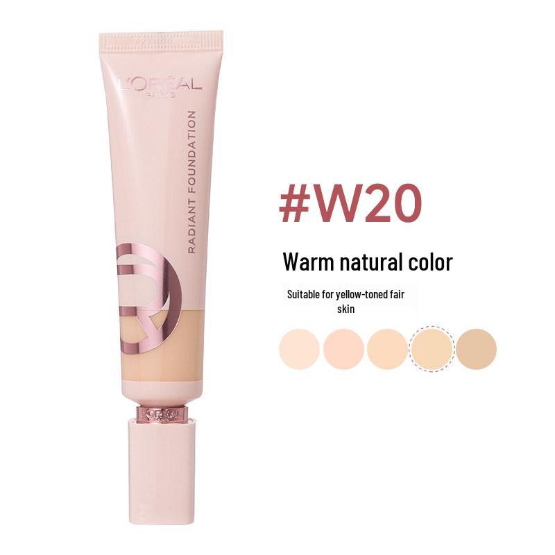 L Oréal Aqua-Luminous Gold Radiance Hydrating Foundation W20 30ml