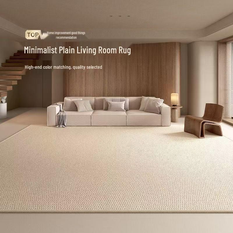 Large Sisal Rug: Wear-resistant, Non-slip, Cat Scratch-proof Pineapple Loop for Living Room