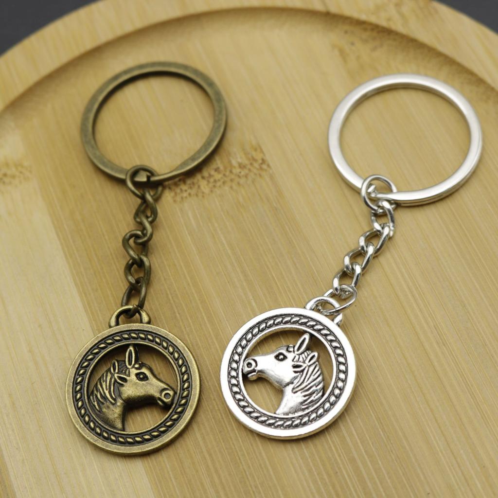 Hot Selling Jewelry, Simple Horsehead Keychain Pendant