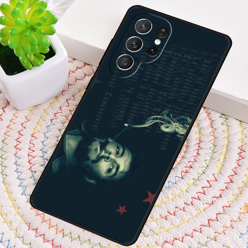

Che Guevara Smoking Cigar soft Phone Case for Samsung Galaxy note 10 pro S26 Ultra S23 S24 FE S25 S21 S22 PLUS shockproof Cove Galaxy S23+