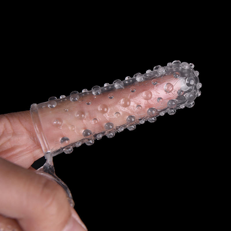 Finger Penis Sleeve Vibrator für Frau Squirt G-Punkt Penis Dildo Erwachsene Sex-Spielzeug