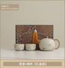 Beige Ru Kiln Western Ship Pot Large Kung Fu Teapot Household High-end Ceramic Tea Breaker Single Pot Small Tea Set