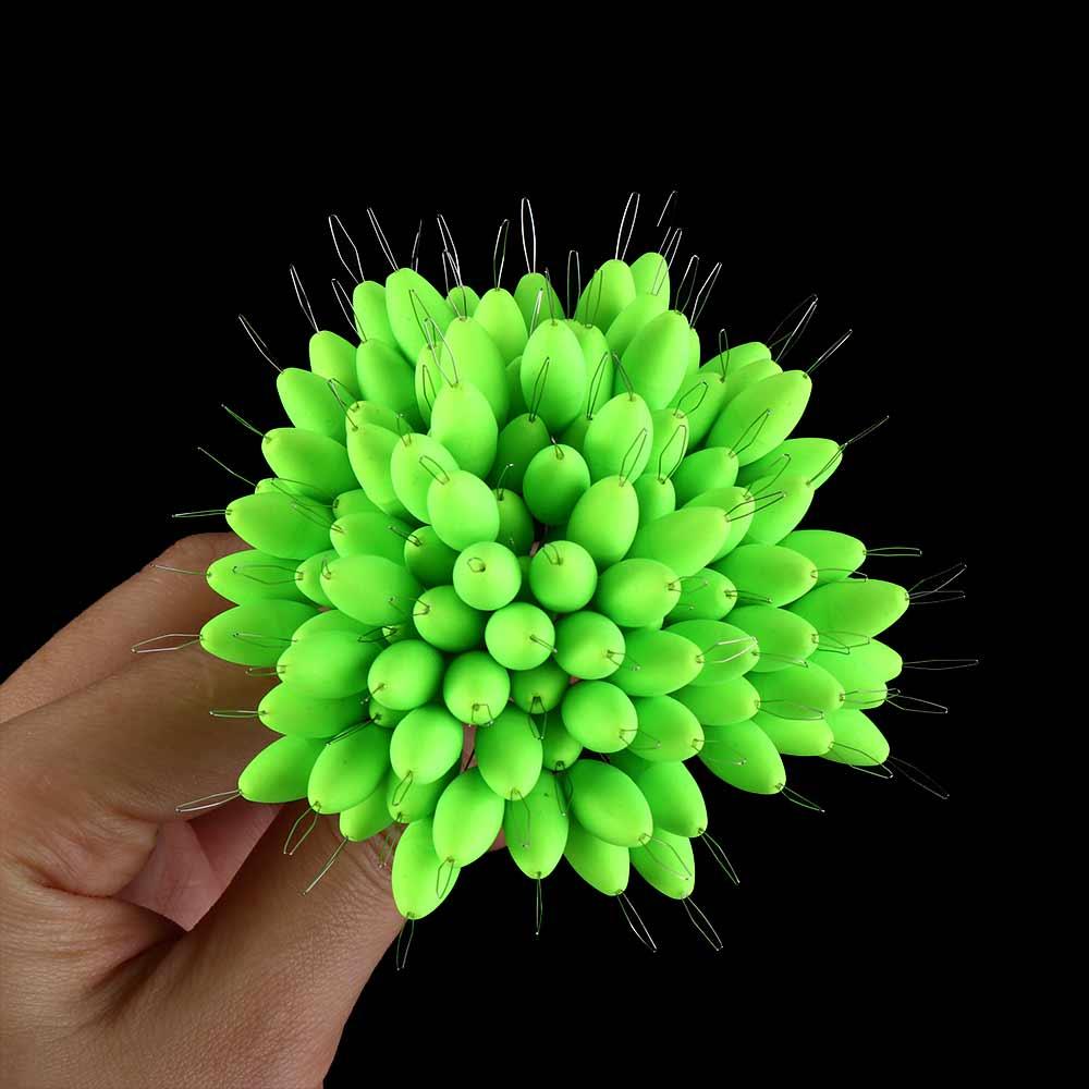 Seven-star Floating Stopper Floating Beans Fishing Space Beans Oval Fishing Float Fishing Bobber