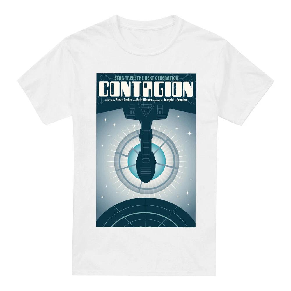 Star Trek TNG Season 2 Episode 11 T-Shirt S-2XL, White S