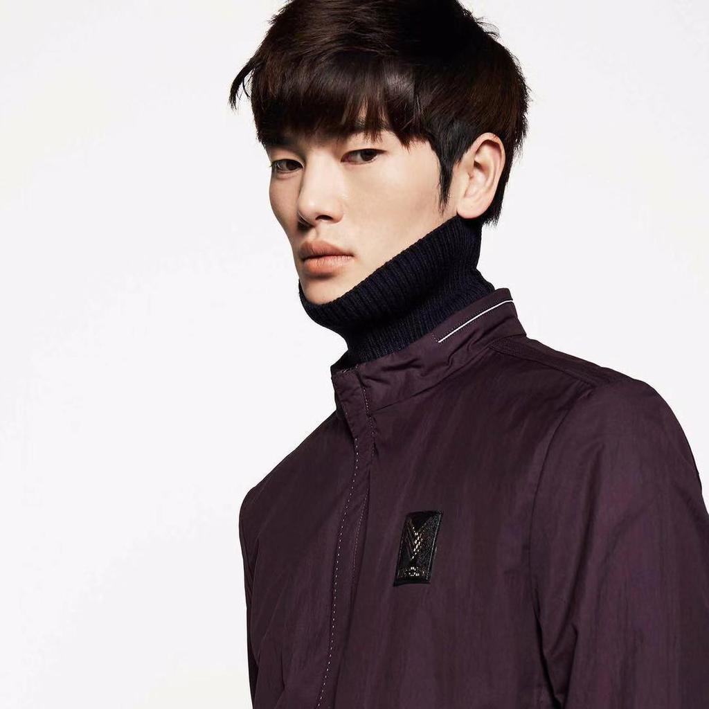 Męska kurtka Goldberg w stylu koreańskim z teksturą – Wygodna, modna i wykwintna odzież wierzchnia