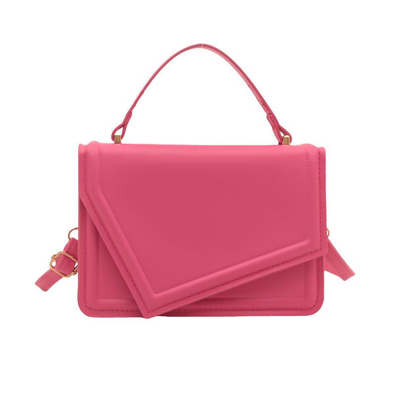 Trendy Retro Handheld And Crossbody Square Bag With Soft Pu Material For Everyday Use