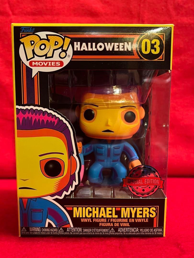 

[USED] Halloween Michael Myers Boogeyman Black Light Version POP Funko