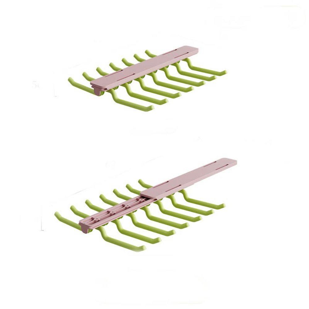 Plastic Underwear Storage Hanger Large Capacity Lingerie Slide Hanger Closet