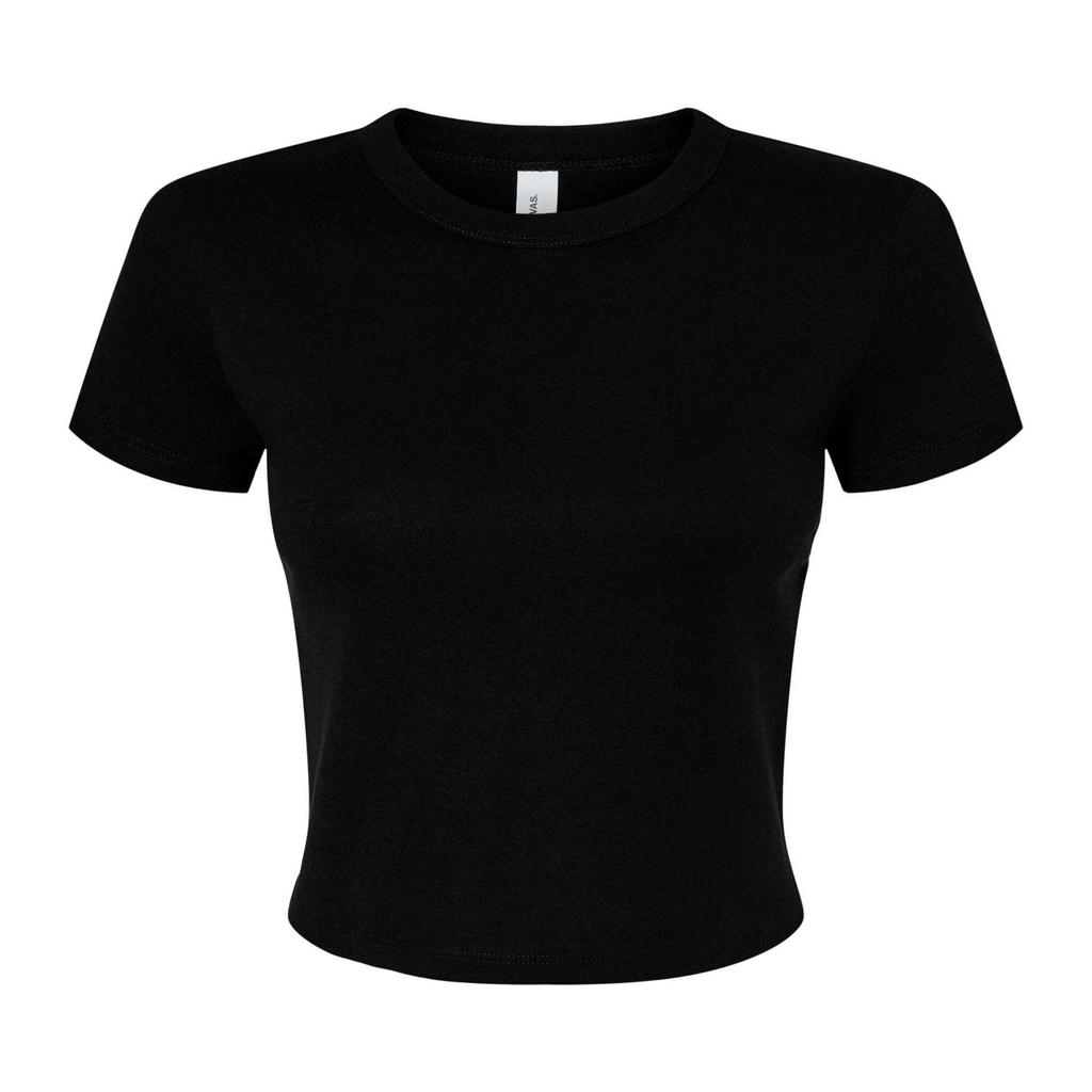 Bella + Canvas Womens/Ladies Baby Micro-Rib T-Shirt
