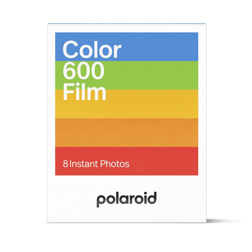 Polaroid Instant Film Color Film for 600, 8 Sheets, White Frame (6002)