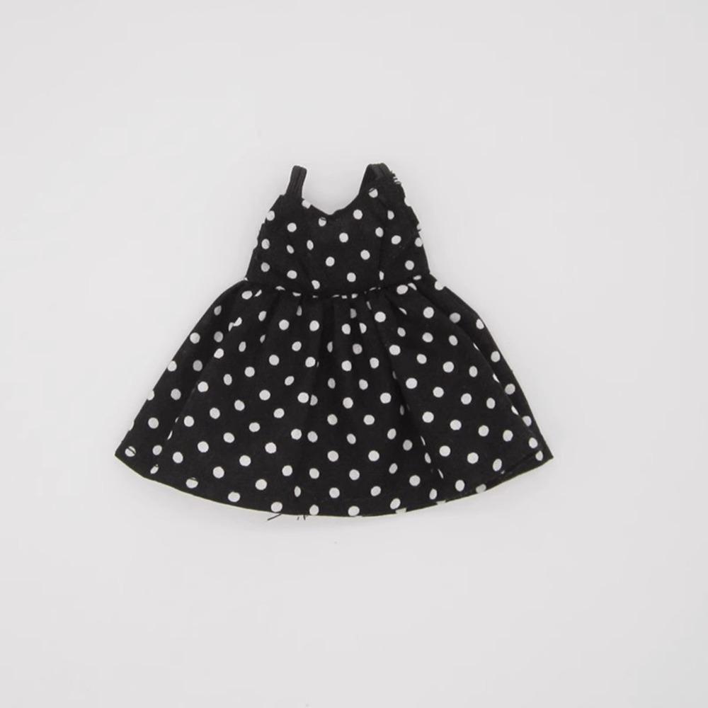 Fashion Doll Strap Dress Cute Dolls Skirt for azone ob22/24/27 Dolls For blythe Dolls