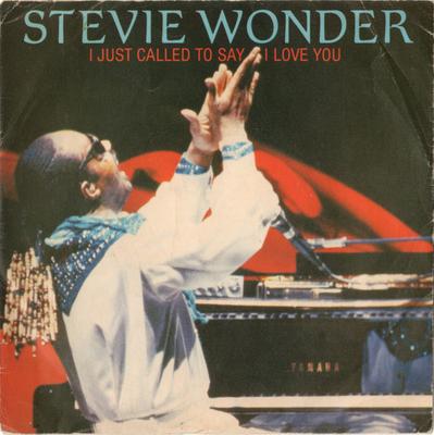 7inch Single STEVIE WONDER  I Just Called To Say I Love You TMG1349 Motown 1984 VK SoulFunk Gebruikt