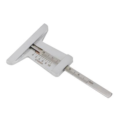 Stainless Steel Taper 0 50mm Tyre Veins Tread Depth Gauge Caliper